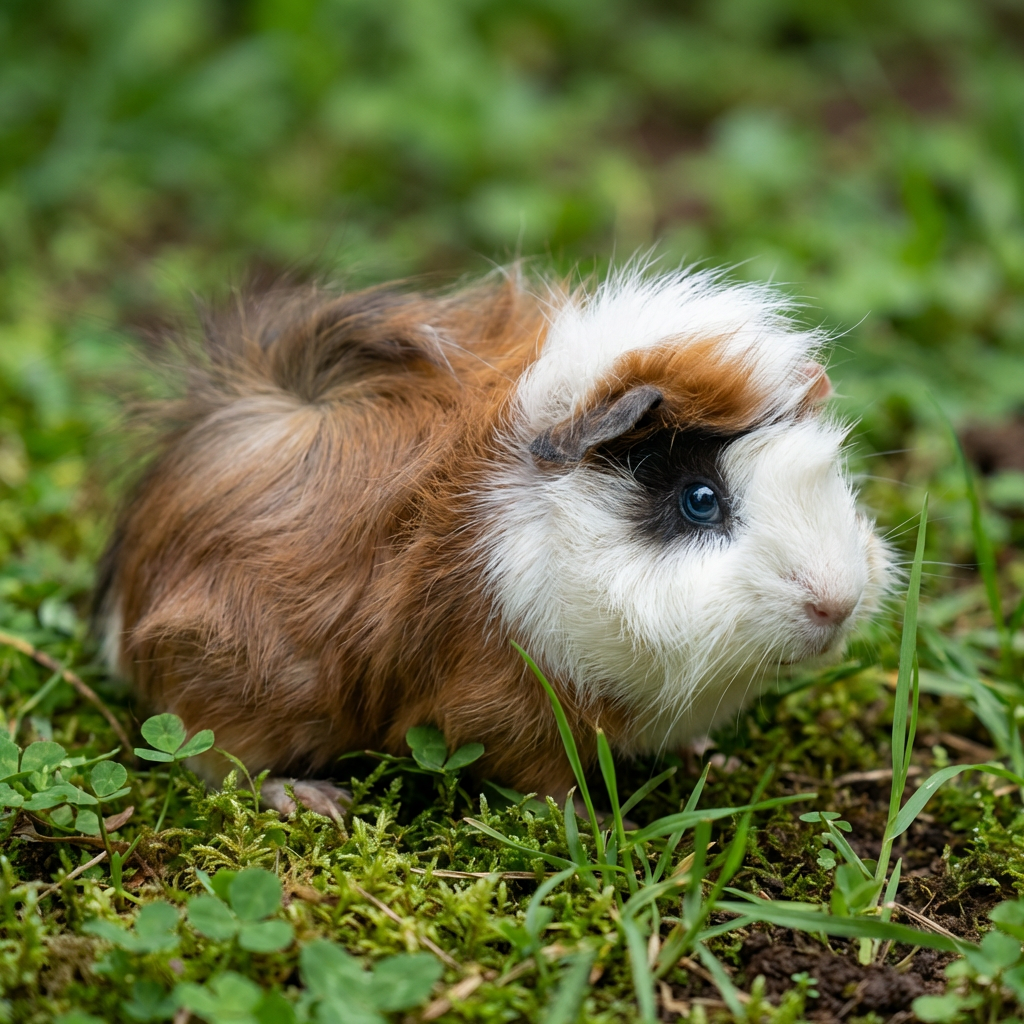 Guinea pig nutrition blog thumbnail. Article covers why Niblee sets a new standard for guinea pig nutrition with fresh Vitamin C, 4-hay blend, and 84.5 percent forage and fiber.